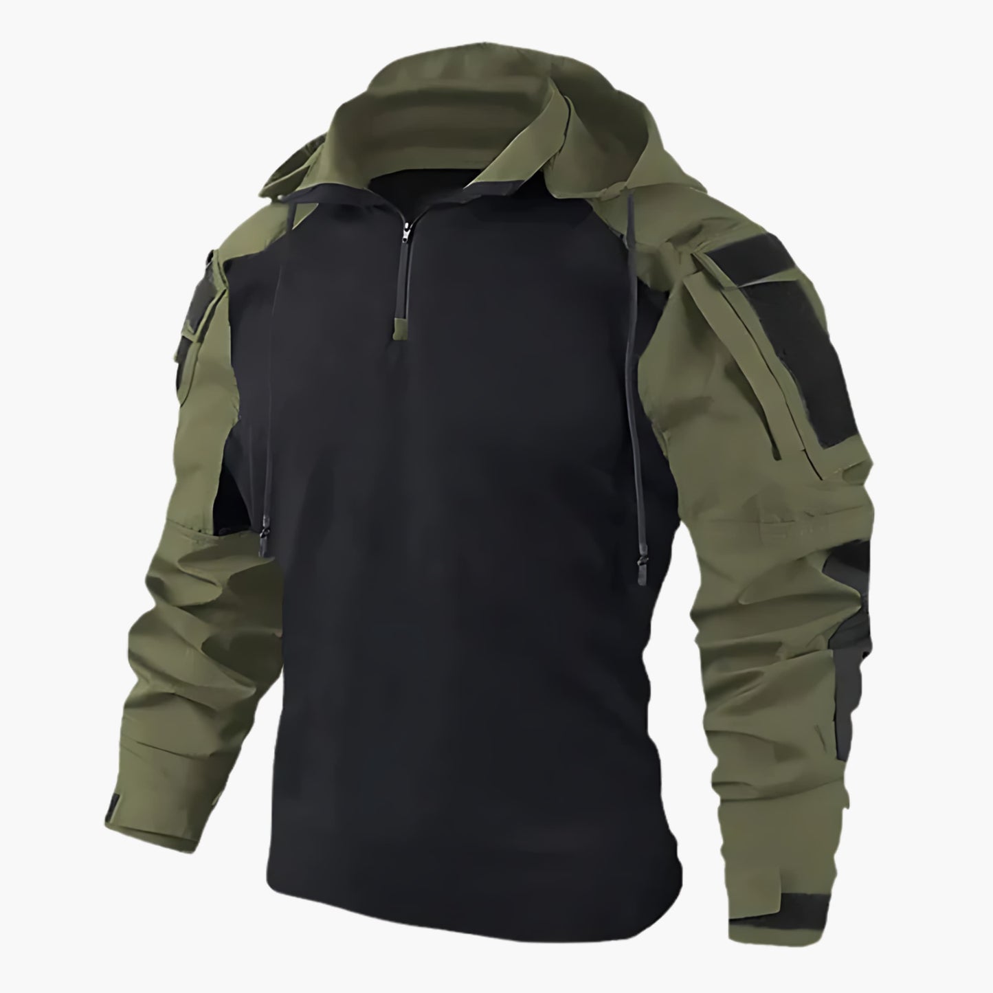 Veste tactique d'hiver à capuche pour homme