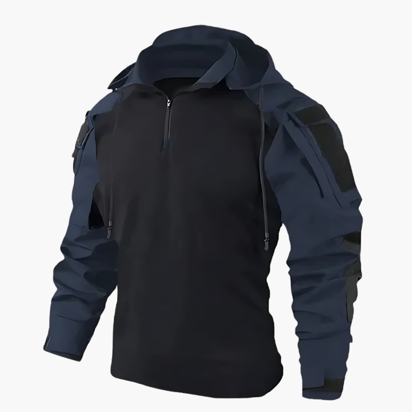 Veste tactique d'hiver à capuche pour homme