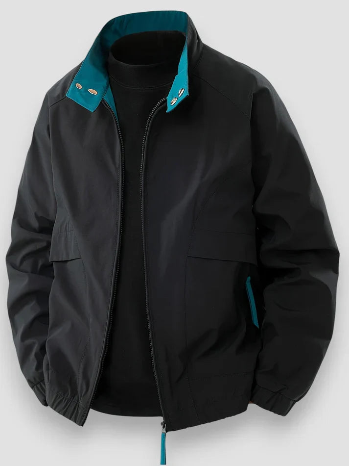 Veste zippée décontractée pour homme
