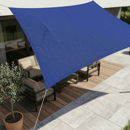 Voile d'ombrage imperméable avec protection UV pour terrasse et balcon