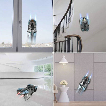 Voiture acrobatique radiocommandée pour rouler sur les murs et au plafond
