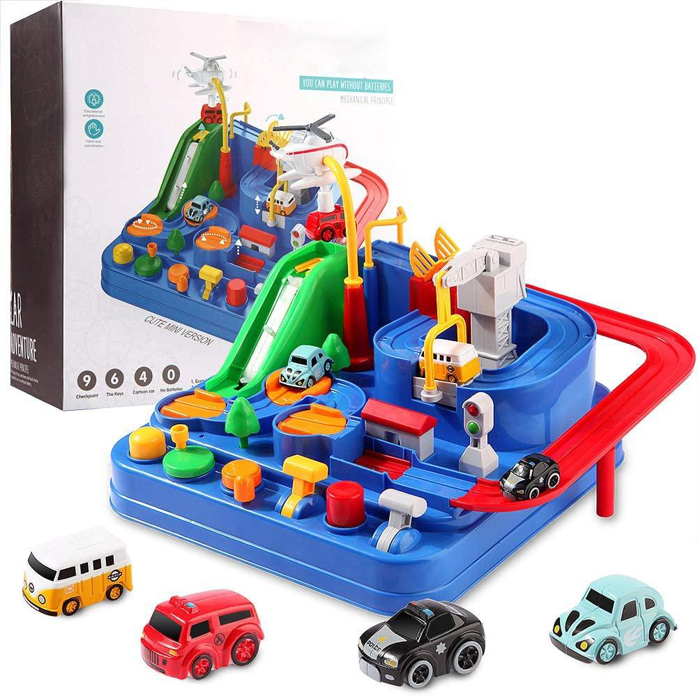 Voiture - jouet éducatif stimulant - aventure urbaine