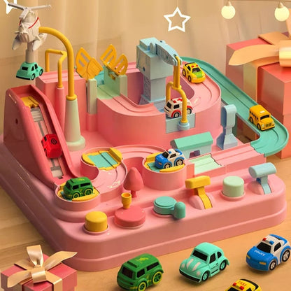Voiture - jouet éducatif stimulant - aventure urbaine