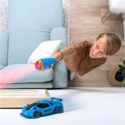 Voiture radiocommandée à commande laser grimpant aux murs pour enfants
