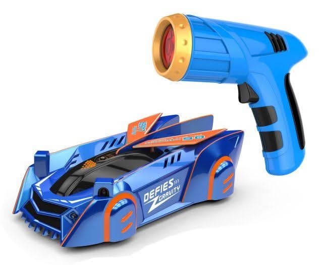 Voiture radiocommandée à commande laser grimpant aux murs pour enfants