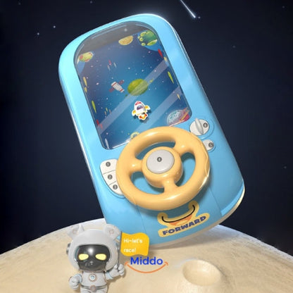 Volant interactif pour enfants – aventures de course et spatiales